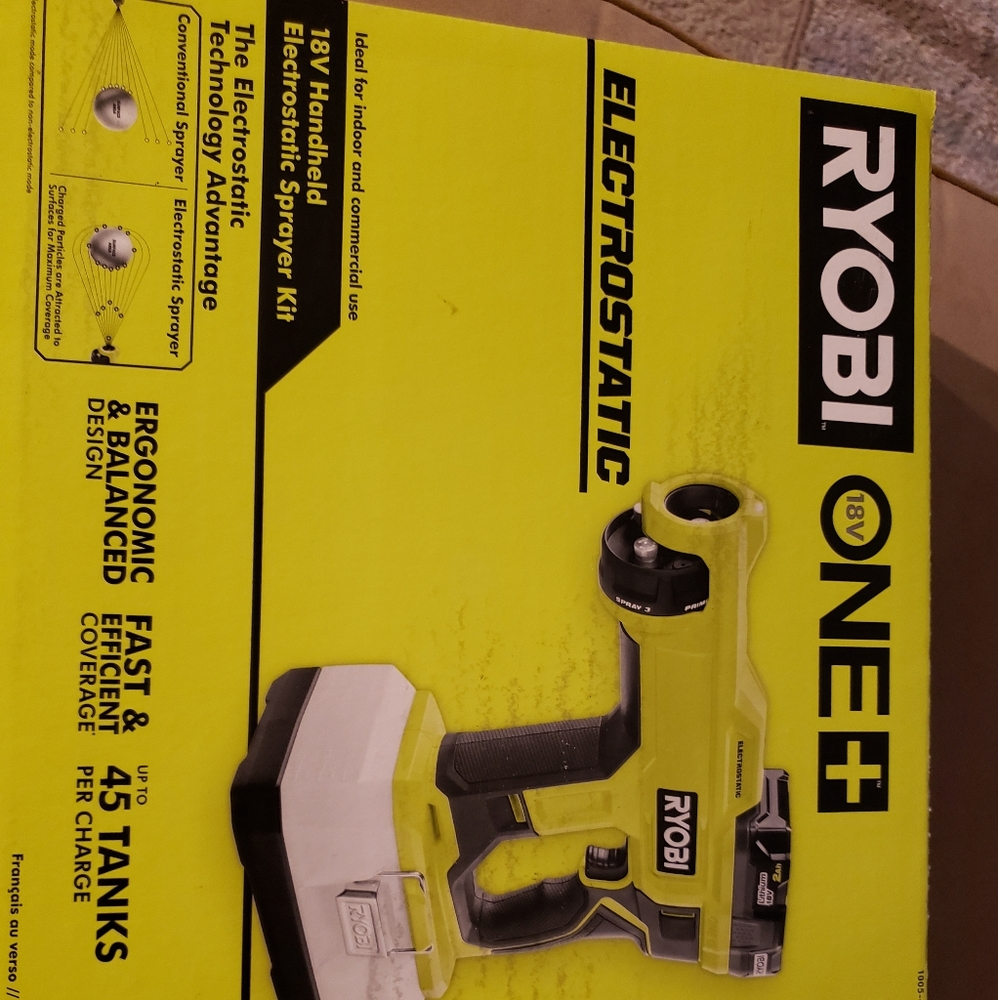 Ryobi Electrostatic Sprayer Kit (New in Box)